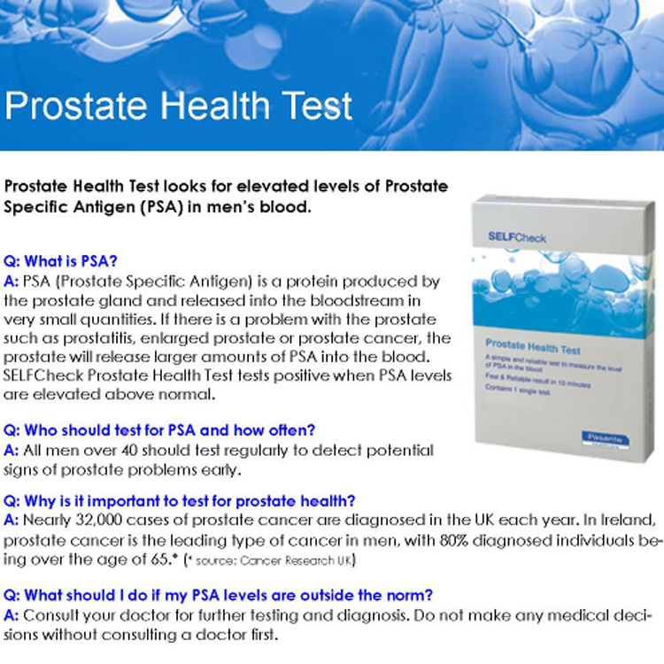 SELFCheck Prostate Test Kit - PSA Test Kit | UberKinky