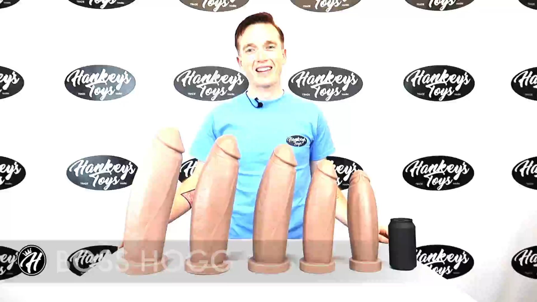 Mr Hankey's Boss Hogg Realistic Dildo 19 Inches to 13.65 Inches