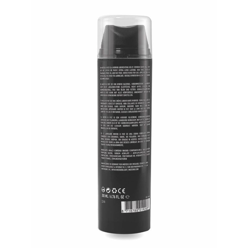 Mister B FIST Hybrid Lube Bottle | 200 ml 