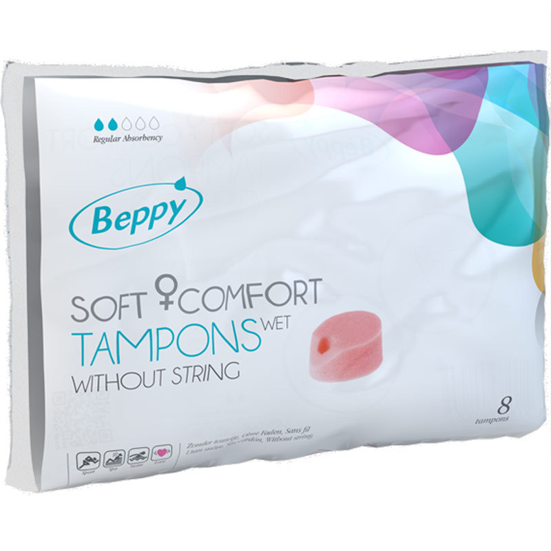 Beppy Wet Comfort Tampons | UberKinky