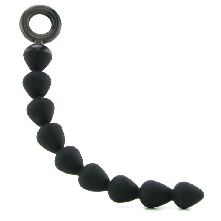 Sex & Mischief Silicone Anal Beads 7.8 Inches | UberKinky
