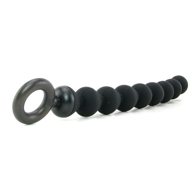 Sex & Mischief Silicone Anal Beads 7.8 Inches | UberKinky