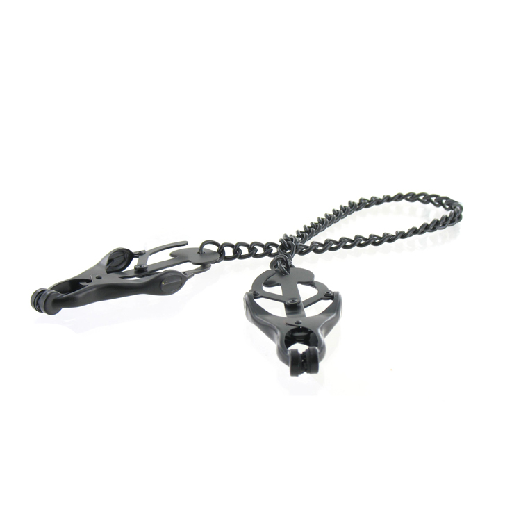 Master Series Monarch Noir Nipple Clamps | UberKinky