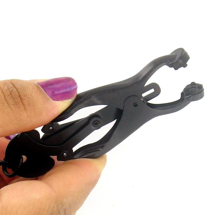 Master Series Monarch Noir Nipple Clamps | UberKinky