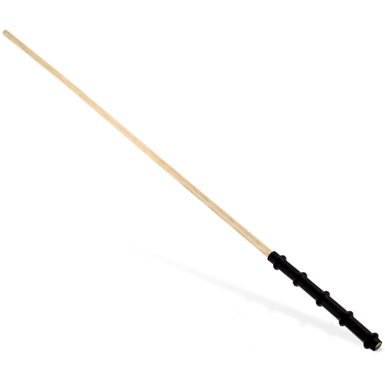 Mister B Manila Skinned Cane with Rubber Grip | UberKinky