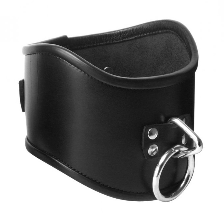 Strict Leather Locking Posture Collar | UberKinky