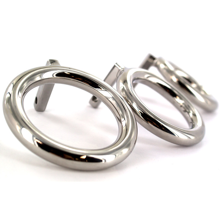 UberKinky Spiral Stainless Steel Male Chastity Device | UberKinky
