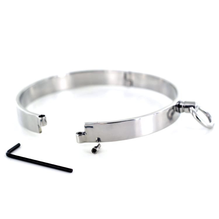 Uberkinky Stainless Steel Slave Collar | UberKinky