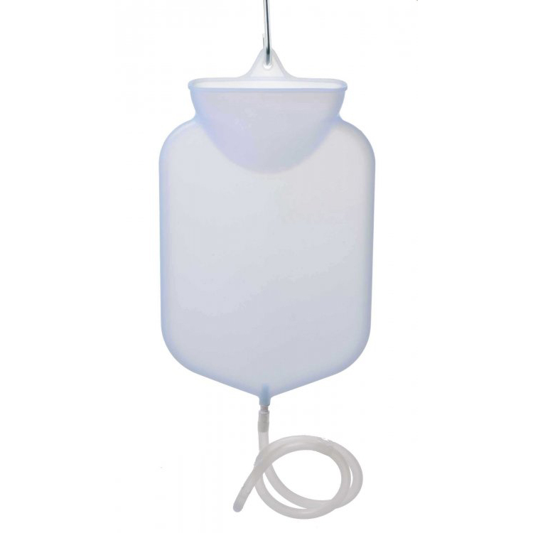 CleanStream Silicone Open Flow Top Douche and Enema Bag | UberKinky
