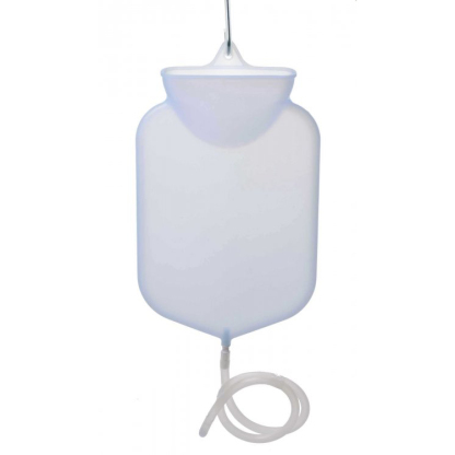 CleanStream Silicone Open Flow Top Douche and Enema Bag | UberKinky