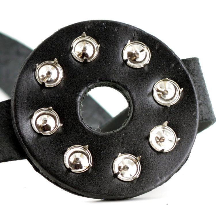 Uberkinky Studded Spiked Breast Binder with Nipple Holes | UberKinky