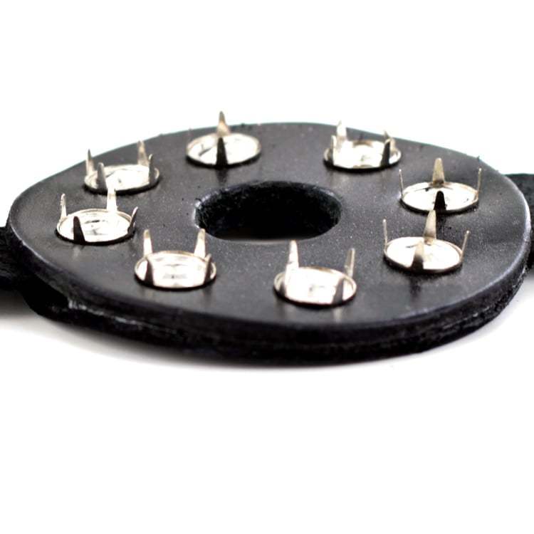 Uberkinky Studded Spiked Breast Binder with Nipple Holes | UberKinky