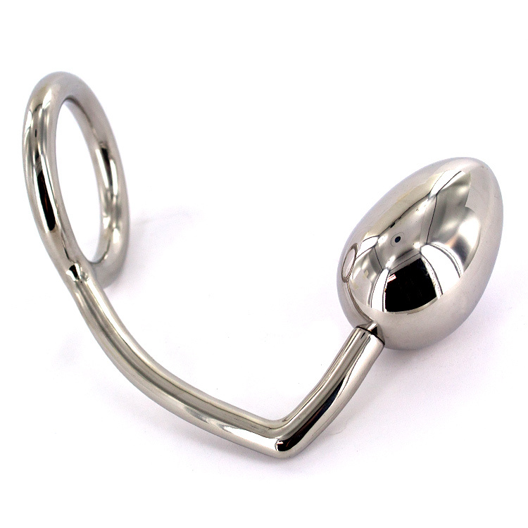 UberKinky Cock Lock Intruder With Egg 2.36 Inches | UberKinky