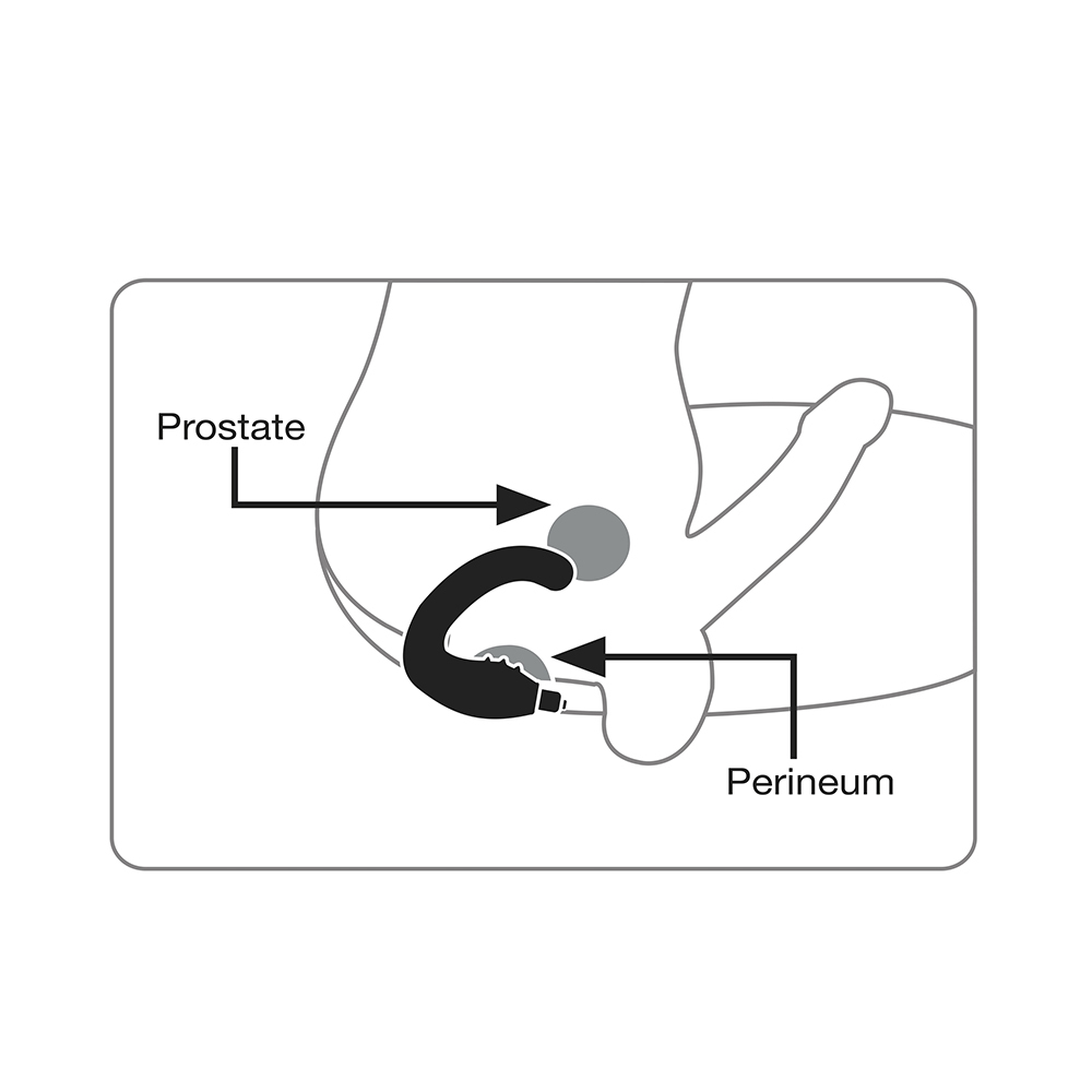 Rocks-Off Rude Boy Silicone Prostate Massager | UberKinky