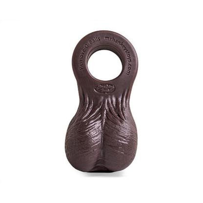 Mr Hankey's REMOVE-O-BALLS Nut Sack Dildo Attachment | BROWN