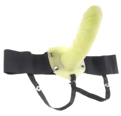 Fetish Fantasy Hollow Strap-On - Yellow