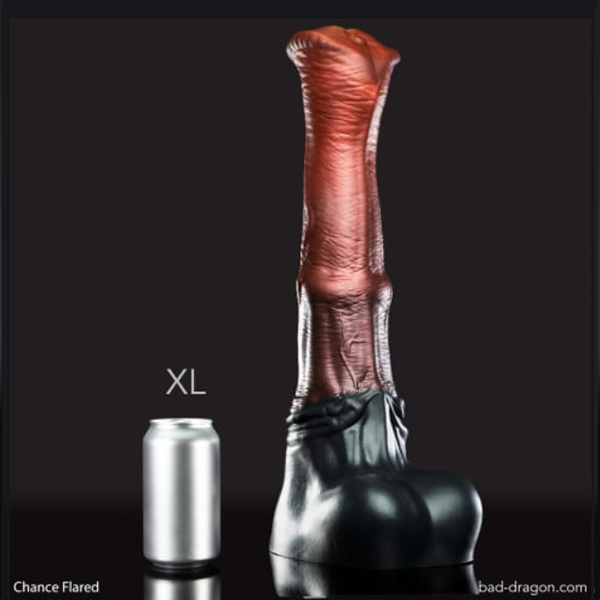 Bad Dragon® Chance the Flared Stallion® Dildo | Natural