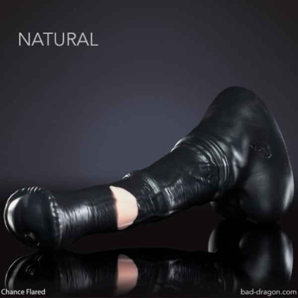Bad Dragon® Chance the Flared Stallion® Dildo | Natural