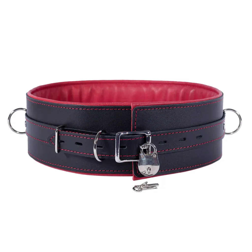 Leather BDSM Bondage Waist Belt