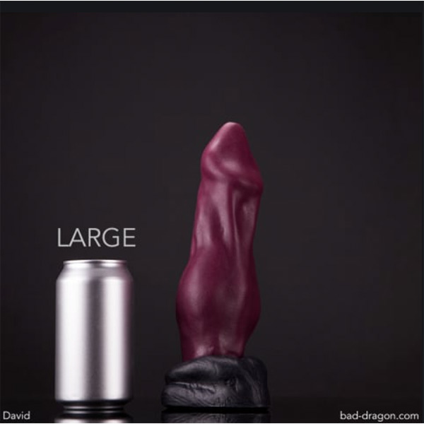 Bad Dragon® David the Werewolf® Dildo | Natural