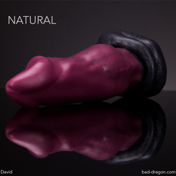 Bad Dragon® David the Werewolf® Dildo | Natural