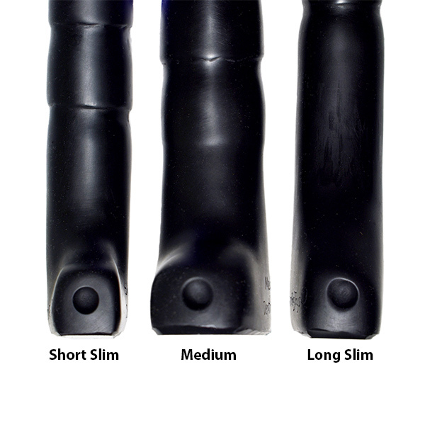 SquarePegToys® Depth Probe - Black Firm - Slim Short