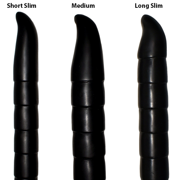 SquarePegToys® Depth Probe - Black Firm - Slim Short