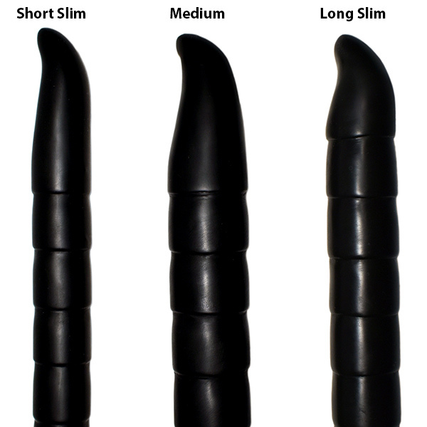 SquarePegToys® Depth Probe - Black Firm - Slim Short