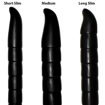 SquarePegToys® Depth Probe - Black Firm - Slim Short