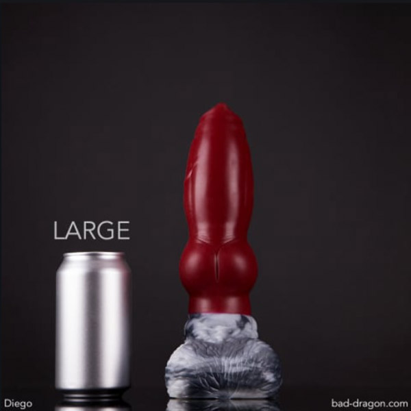 Bad Dragon® Diego the Direwolf | Natural