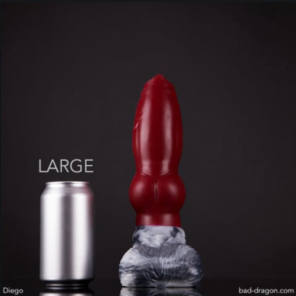 Bad Dragon® Diego the Direwolf | Natural