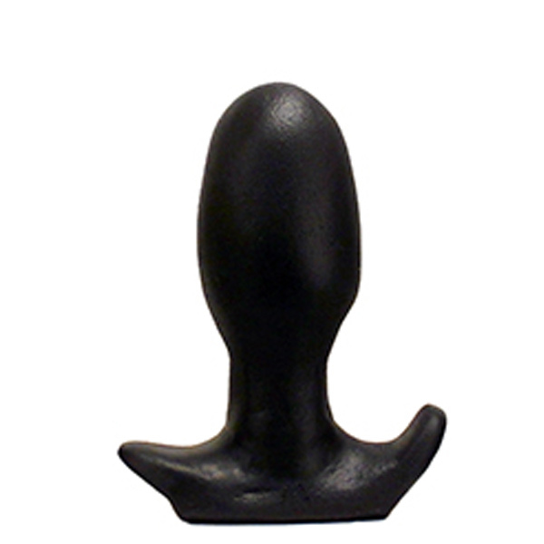 SquarePegToys® Egg Plug - Black Firm - X-Small