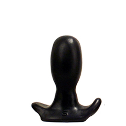 SquarePegToys® Egg Plug - Black Firm - X-Small