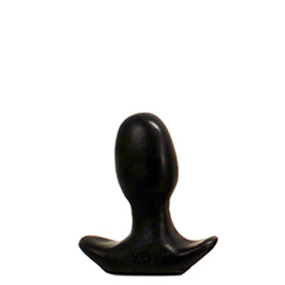 SquarePegToys® Egg Plug - Black Firm - X-Small