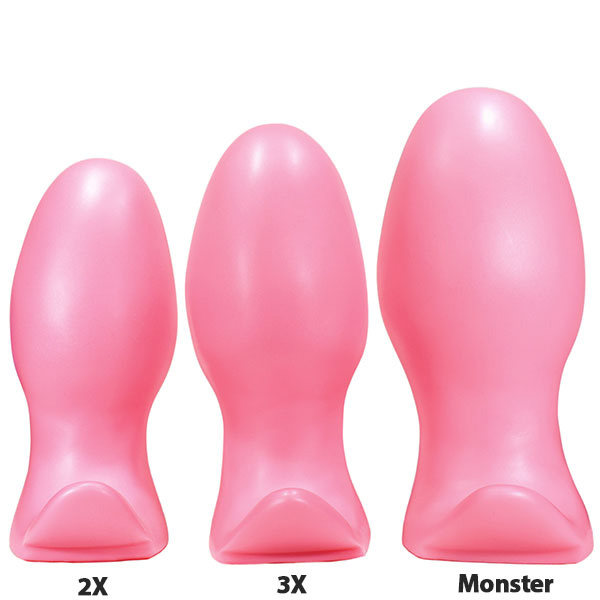 SquarePegToys® Egg Plug - SuperSoft Pink Sugar - XS