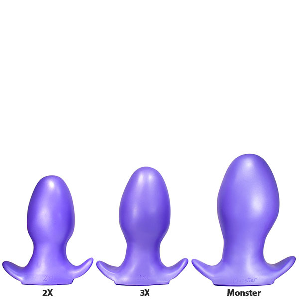 SquarePegToys® Egg Plug - SuperSoft Ultra Violet - XS