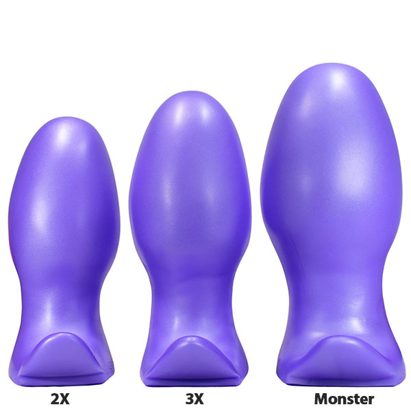 SquarePegToys® Egg Plug - SuperSoft Ultra Violet - XS