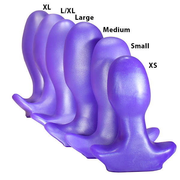 SquarePegToys® Egg Plug - SuperSoft Ultra Violet - XS