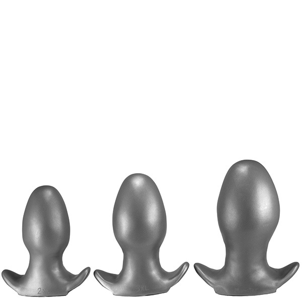SquarePegToys® Egg Plug - SuperSoft Graphite - XS