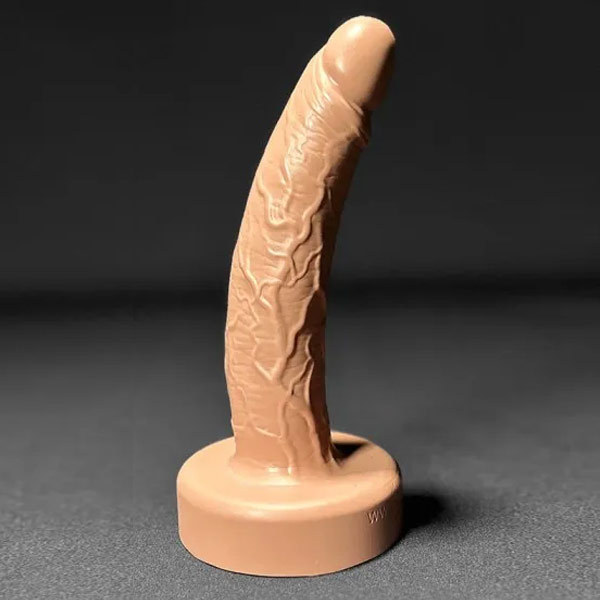 Erotixxx Toys Glizzy - Medium Firm - Warm Flesh - M