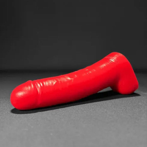 Erotixxx Toys Red Rocket - 40% Soft - Red L