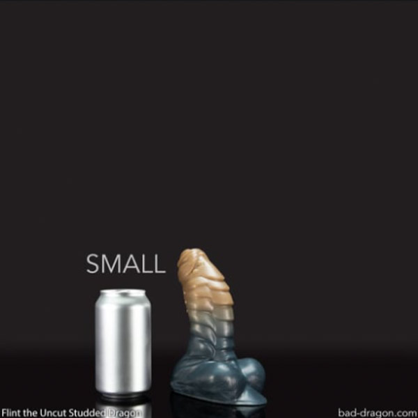 Bad Dragon® Flint® the Uncut Studded Dragon | Natural
