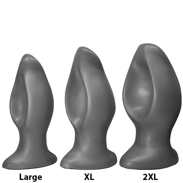 SquarePegToys® G squeeze™ Vaginal Plug - SuperSoft Graphite