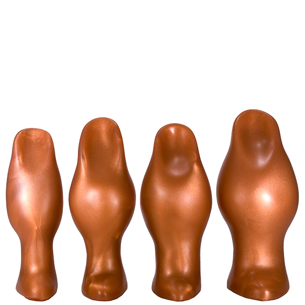 SquarePegToys® G squeeze™ Vaginal Plug - SuperSoft Bronze