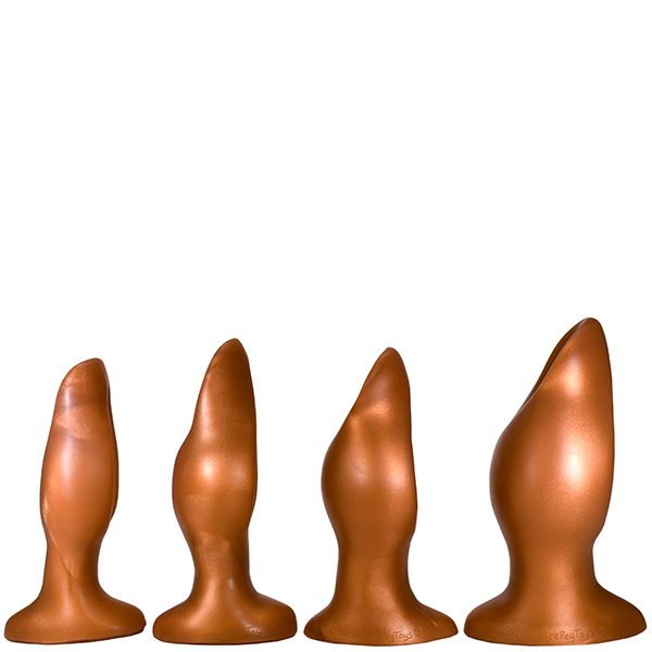 SquarePegToys® G squeeze™ Vaginal Plug - SuperSoft Bronze