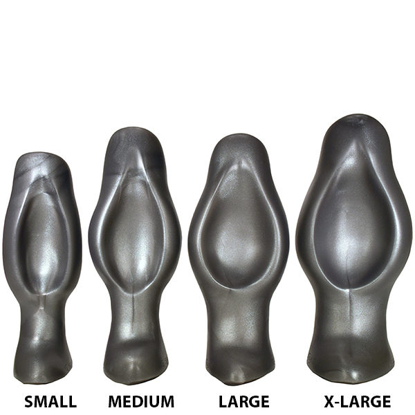 SquarePegToys® G squeeze™ Vaginal Plug - SuperSoft Graphite