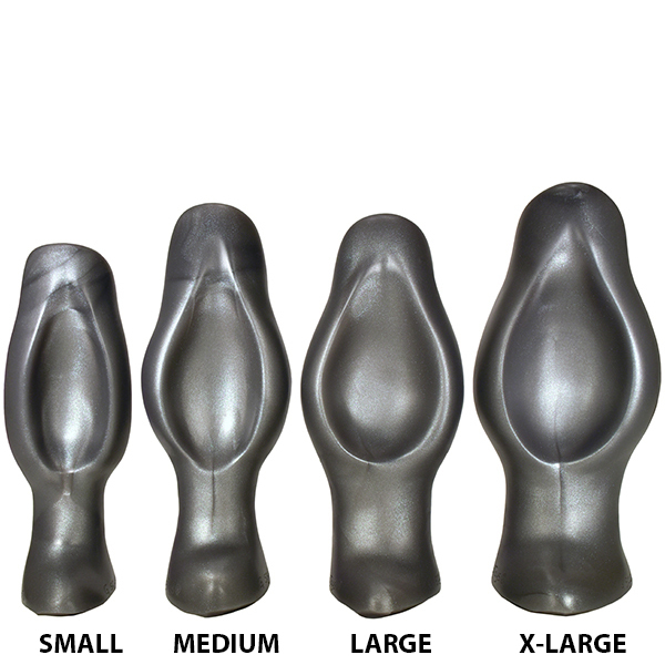 SquarePegToys® G squeeze™ Vaginal Plug - SuperSoft Graphite