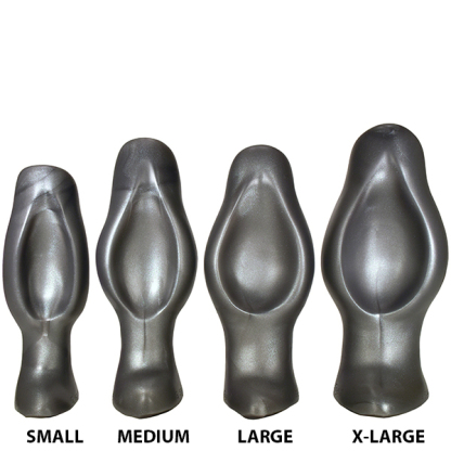 SquarePegToys® G squeeze™ Vaginal Plug - SuperSoft Graphite
