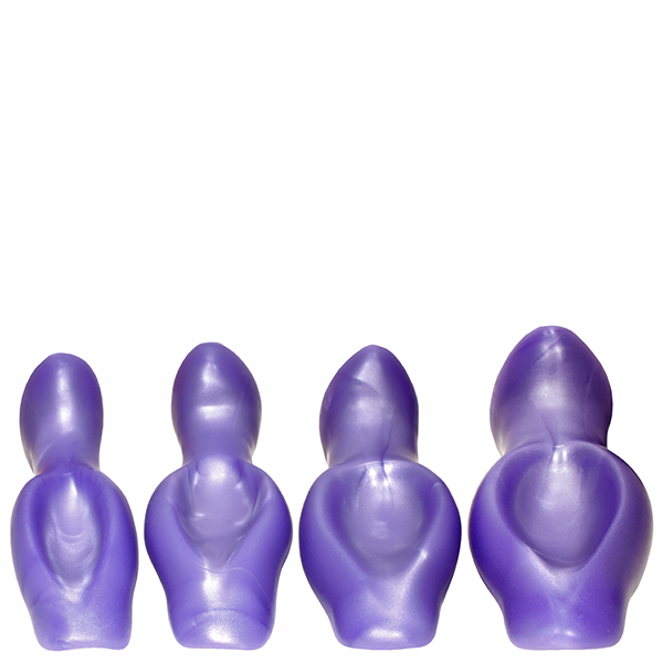 SquarePegToys® G squeeze™ Vaginal Plug - SuperSoft Ultra Violet