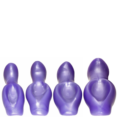 SquarePegToys® G squeeze™ Vaginal Plug - SuperSoft Ultra Violet